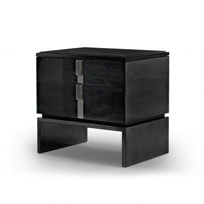 Black and More Bedside Table