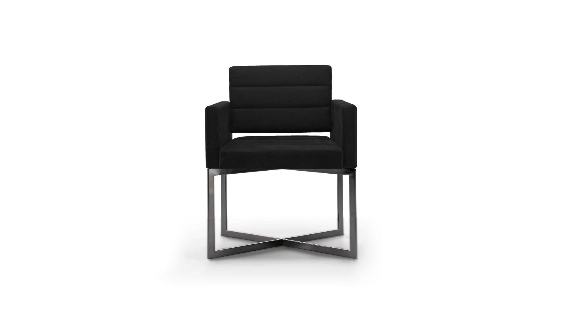 Black and More Arm Dining Chair