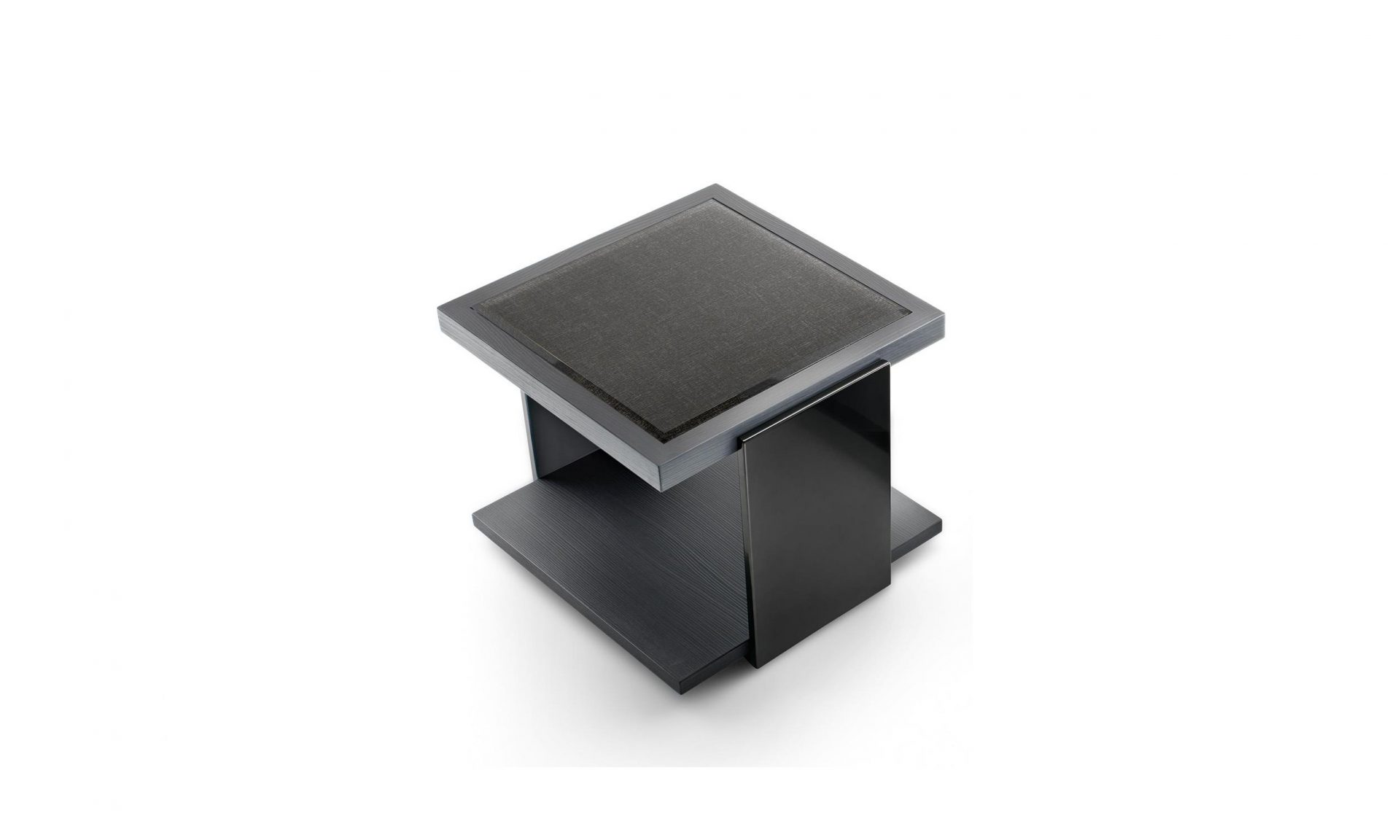 Black and More Square Side Table