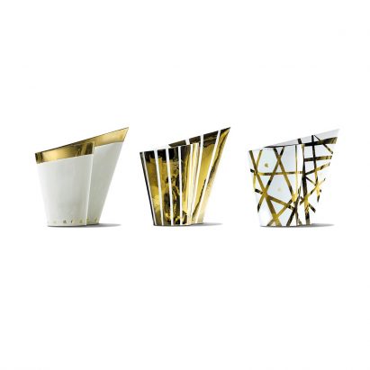 Vision Gold Vases
