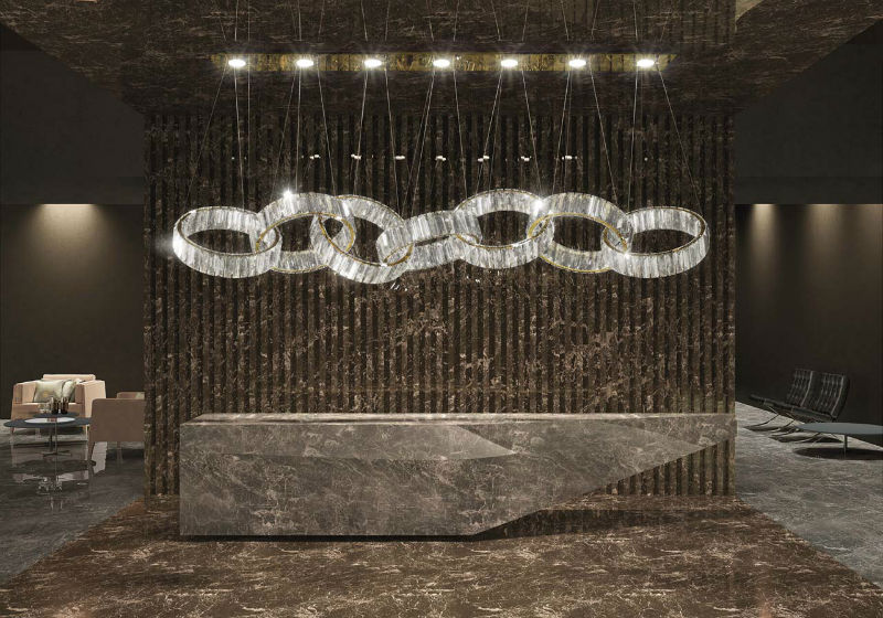 Olympic Chandelier